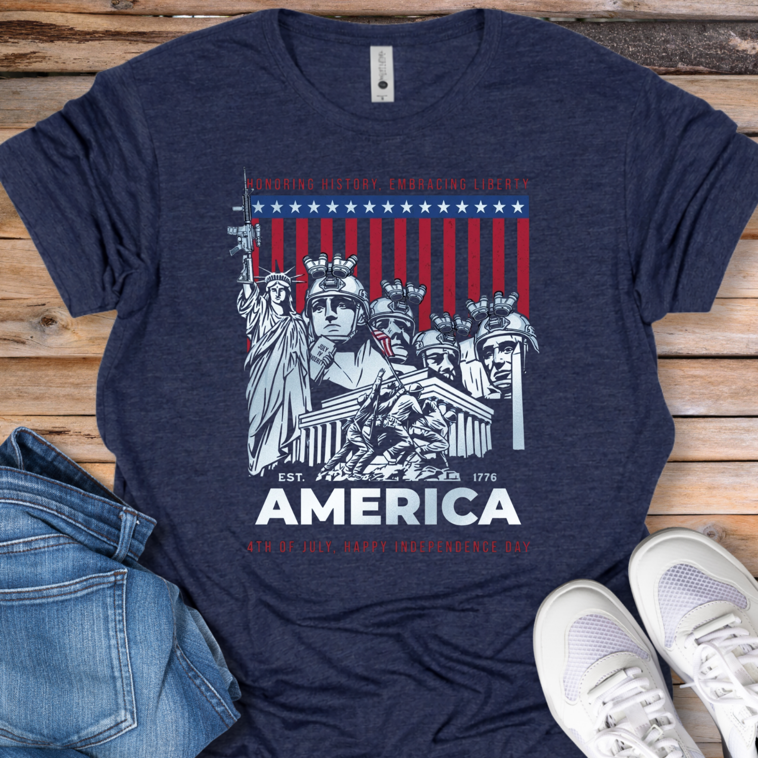 America Patriotic T-Shirt