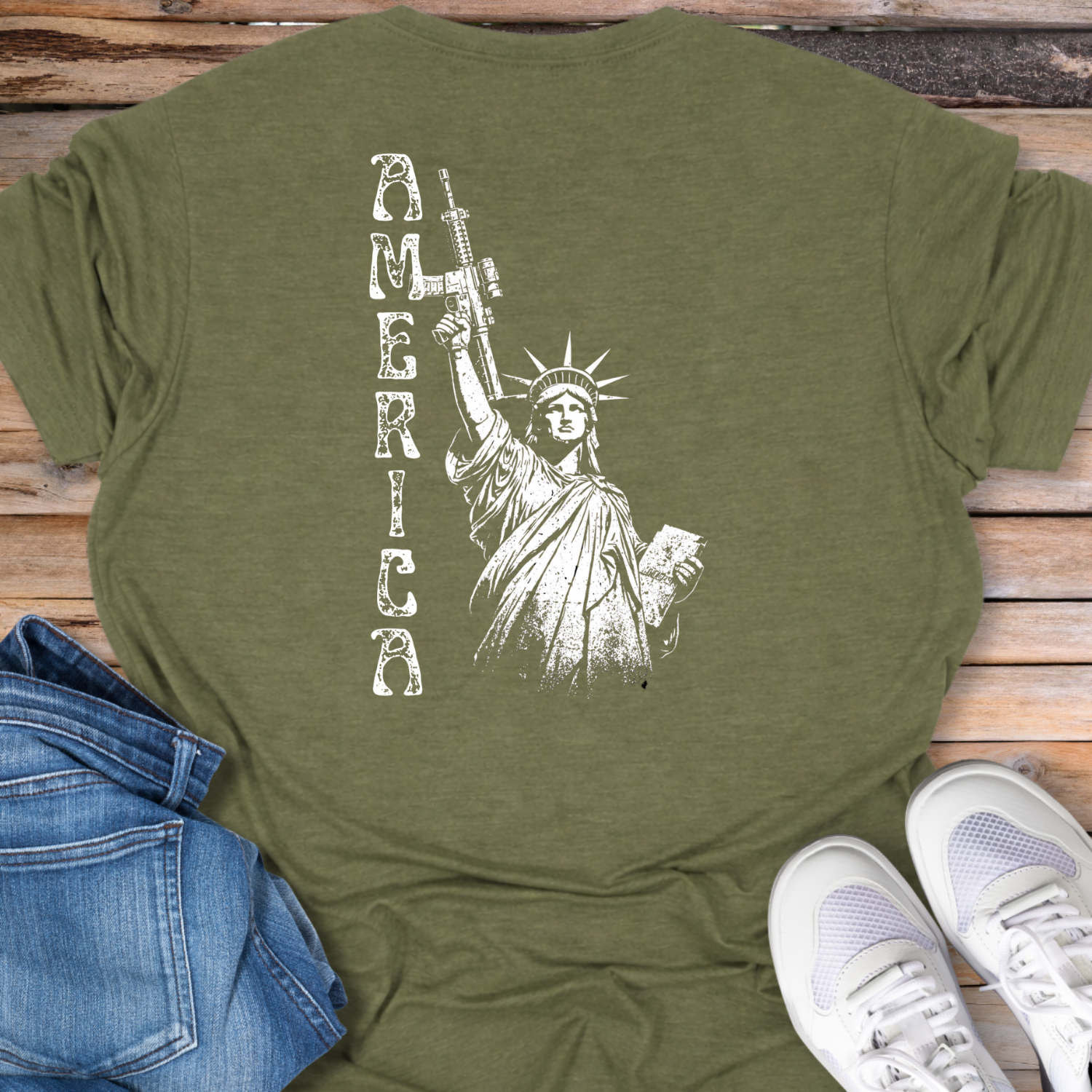 America Statue of Liberty T-Shirt