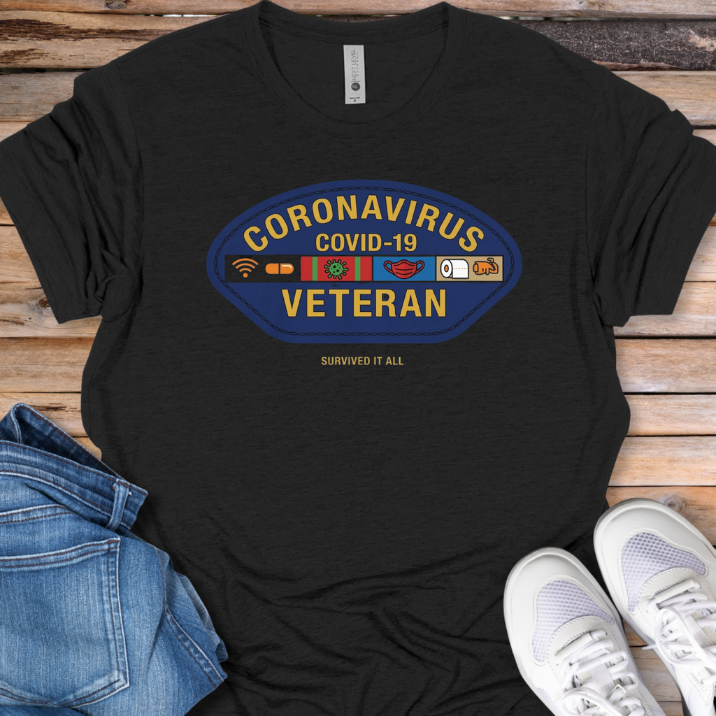 Coronavirus COVID-19 Veteran T-Shirt