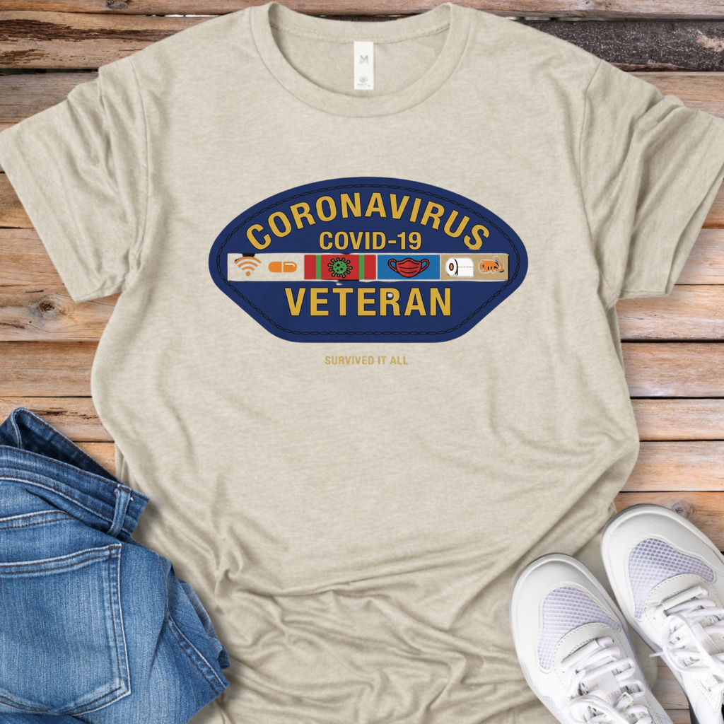 Coronavirus COVID-19 Veteran T-Shirt