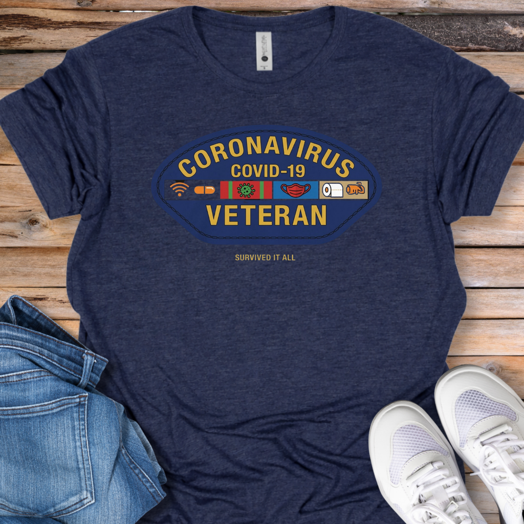 Coronavirus COVID-19 Veteran T-Shirt