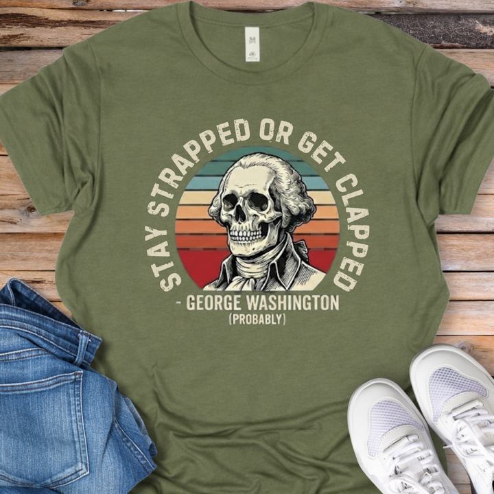George Washington Strapped T-Shirt