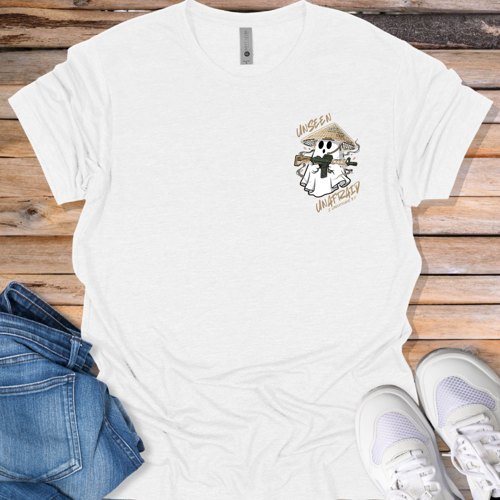 Unseen, Unafraid Ghost T-Shirt