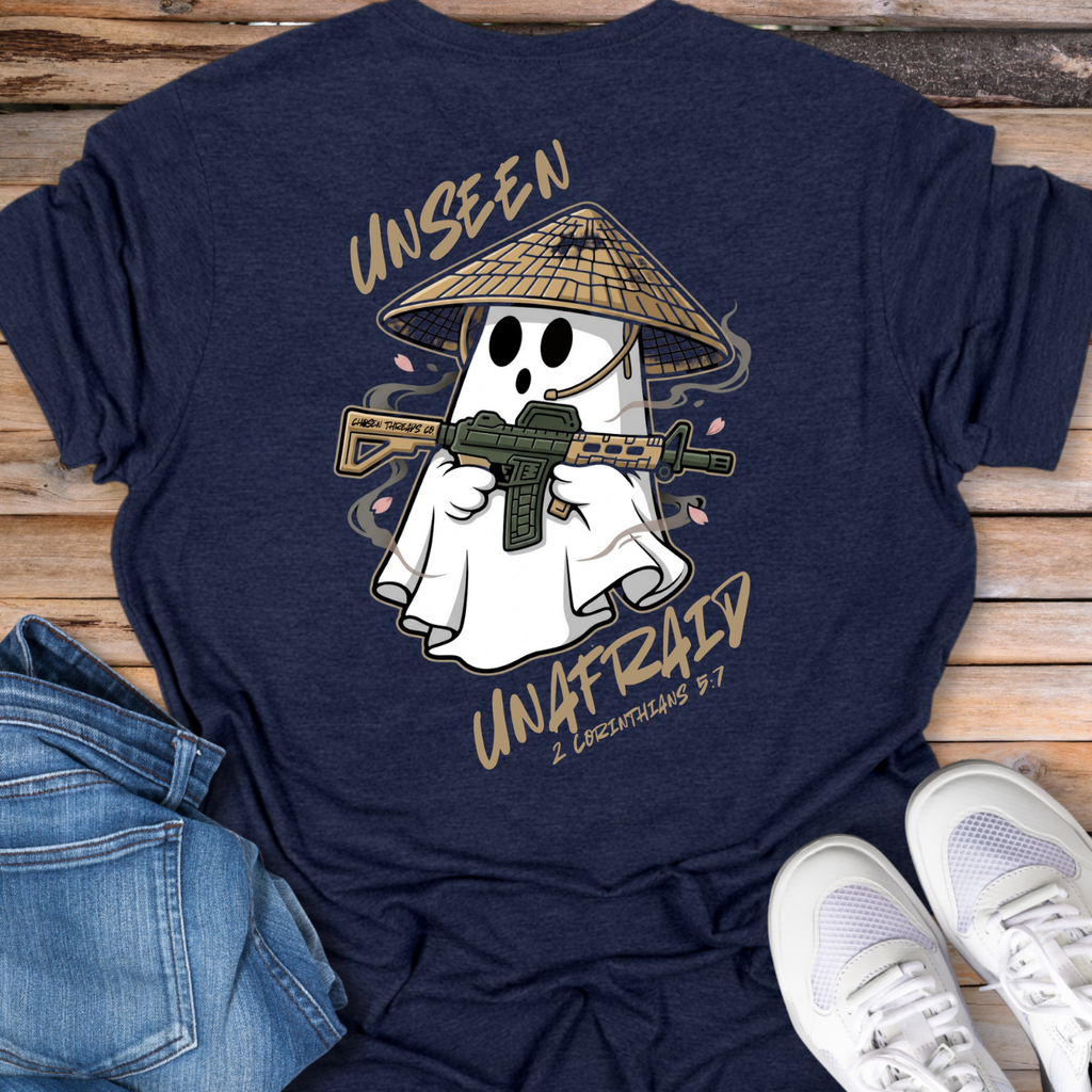 Unseen, Unafraid Ghost T-Shirt