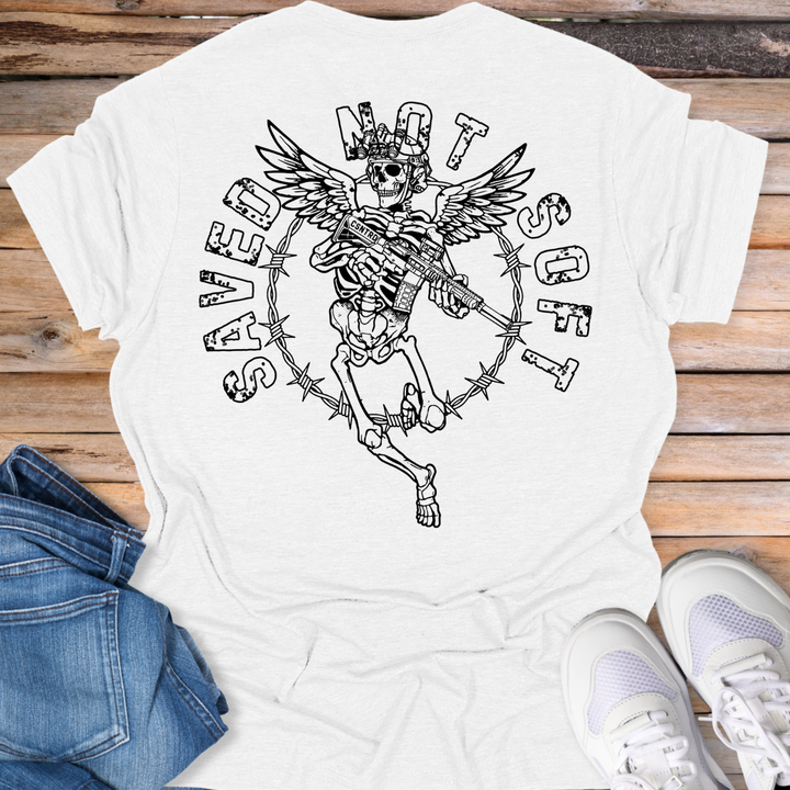 Saved Not Soft Angel T‑Shirt
