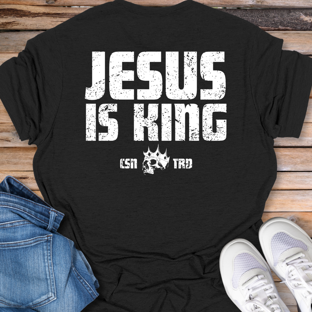 Jesus Is King Skull T-Shirt