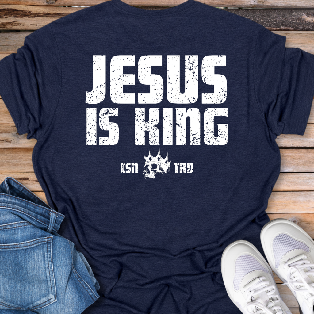 Jesus Is King Skull T-Shirt