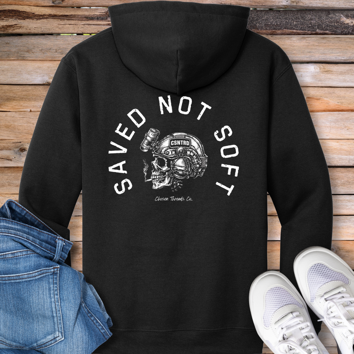 Saved Not Soft Hoodie