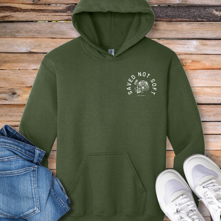 Saved Not Soft Hoodie