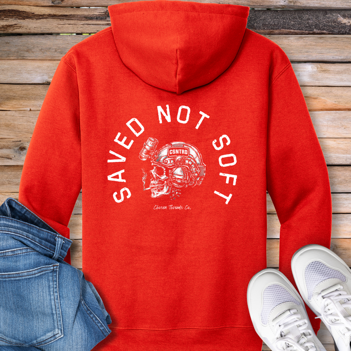 Saved Not Soft Hoodie