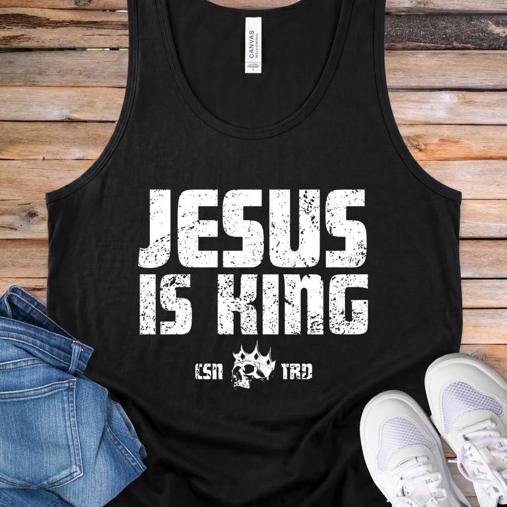Jesus Is King Tank Top