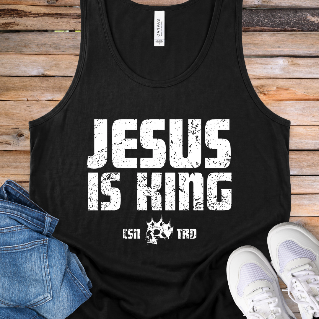 Jesus Is King Tank Top