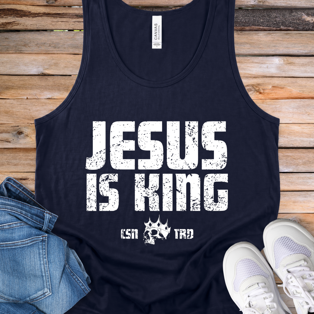 Jesus Is King Tank Top