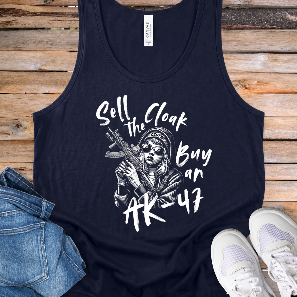 Sell The Cloak, Buy an AK-47 Tank Top