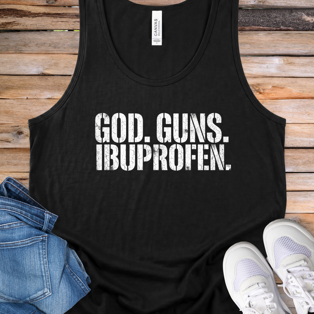 God Guns Ibuprofen Tank Top