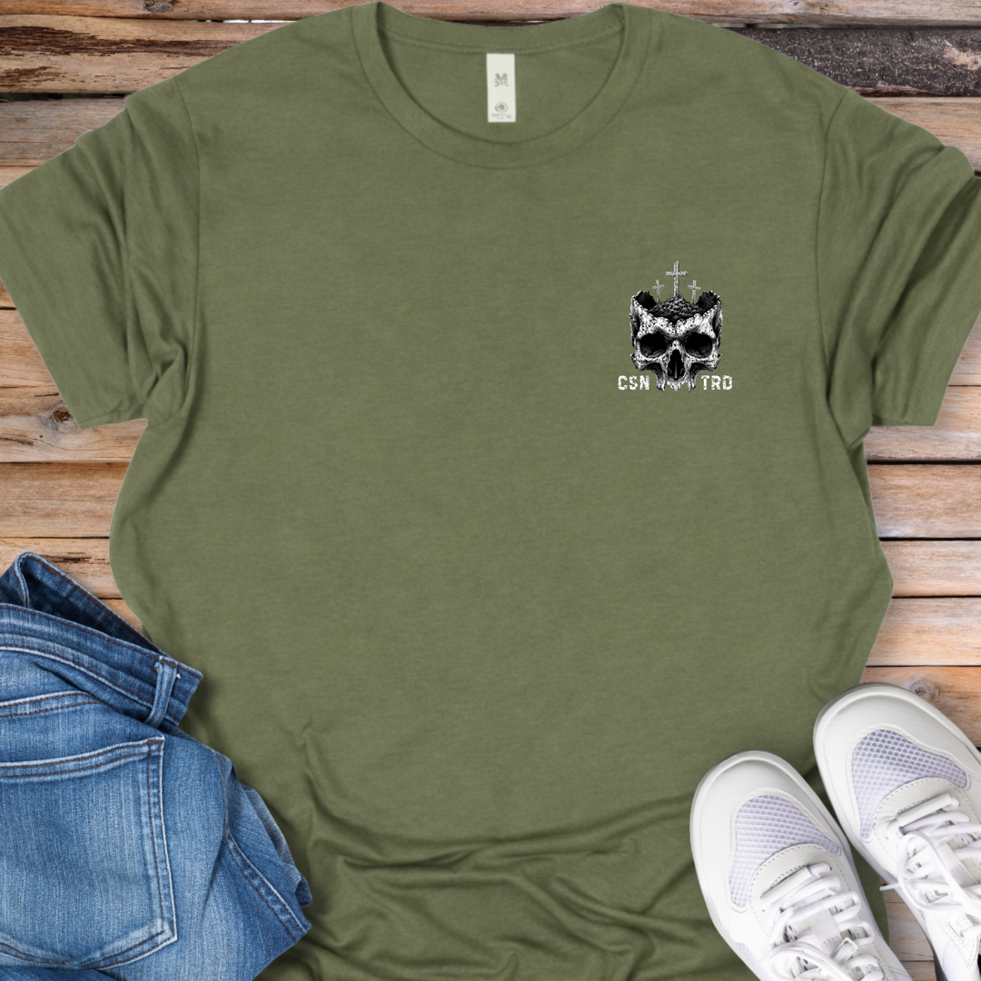 Death Where Is Your Sting Skull T-Shirt