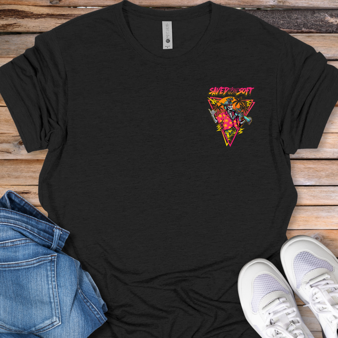 Saved Not Soft Neon T-Shirt