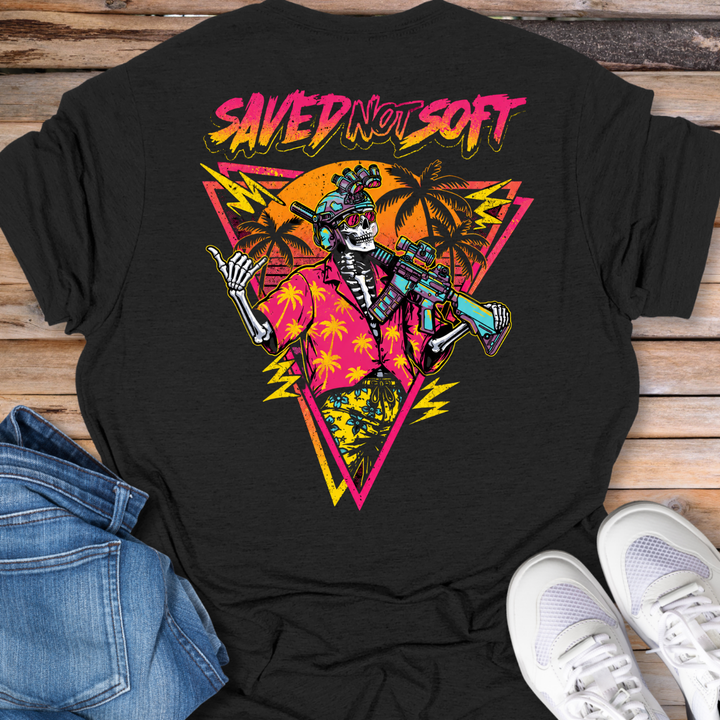 Saved Not Soft Neon T-Shirt