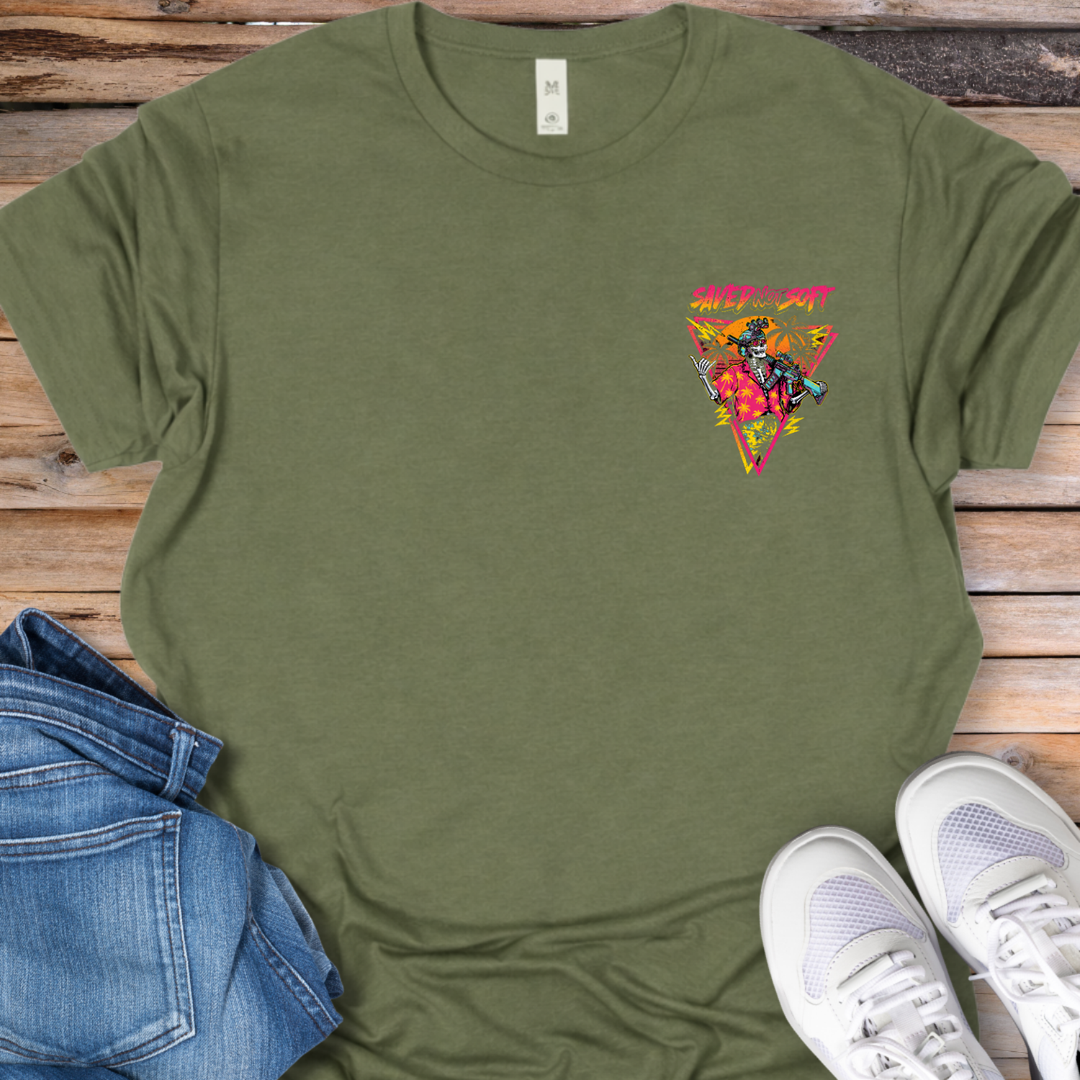 Saved Not Soft Neon T-Shirt