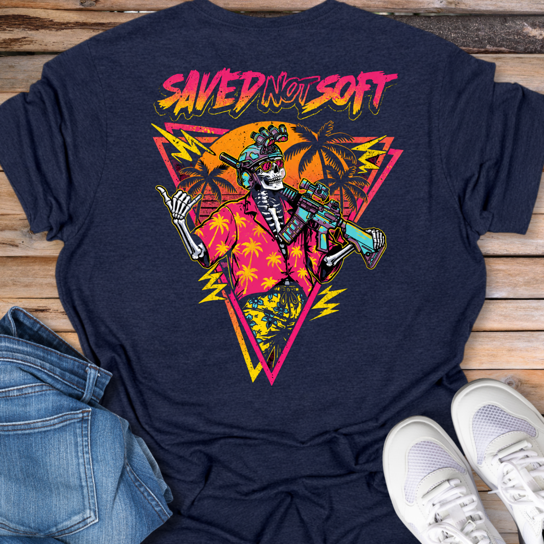 Saved Not Soft Neon T-Shirt