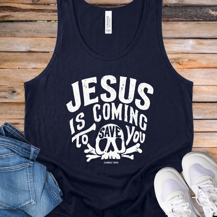 Jesus Is Coming To Save You Tank Top