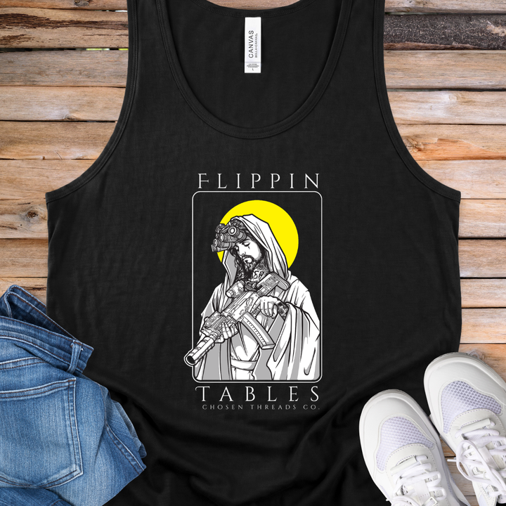 Flippin’ Tables Sunset Tank Top
