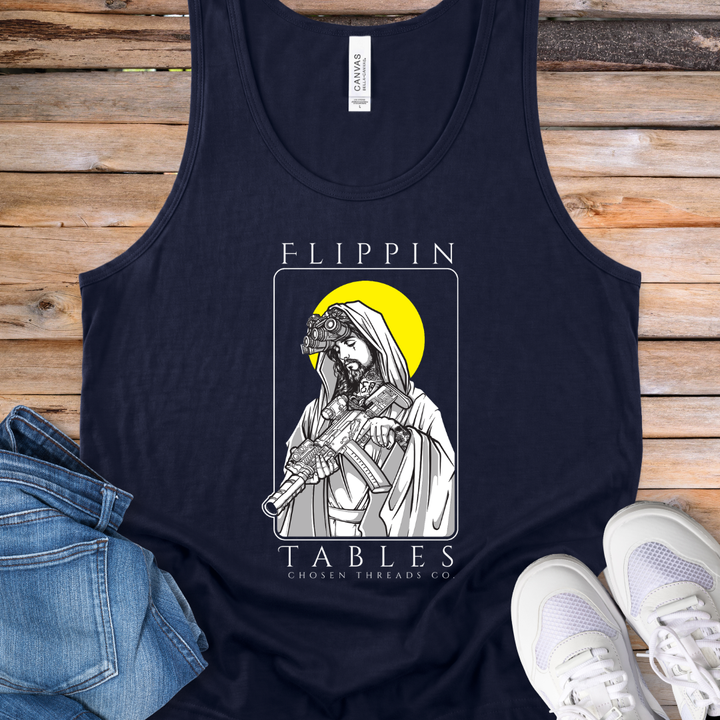 Flippin’ Tables Sunset Tank Top