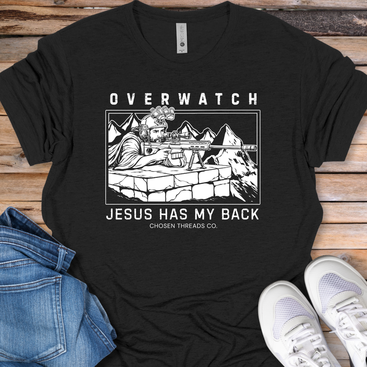 Overwatch Jesus Has My Back T-Shirt