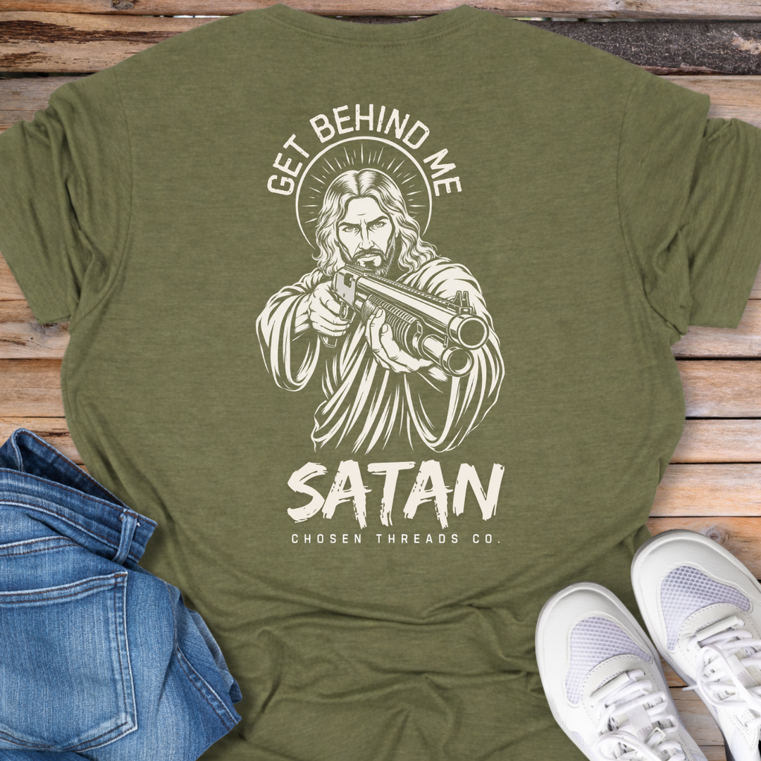 Get Behind Me Satan T‑Shirt
