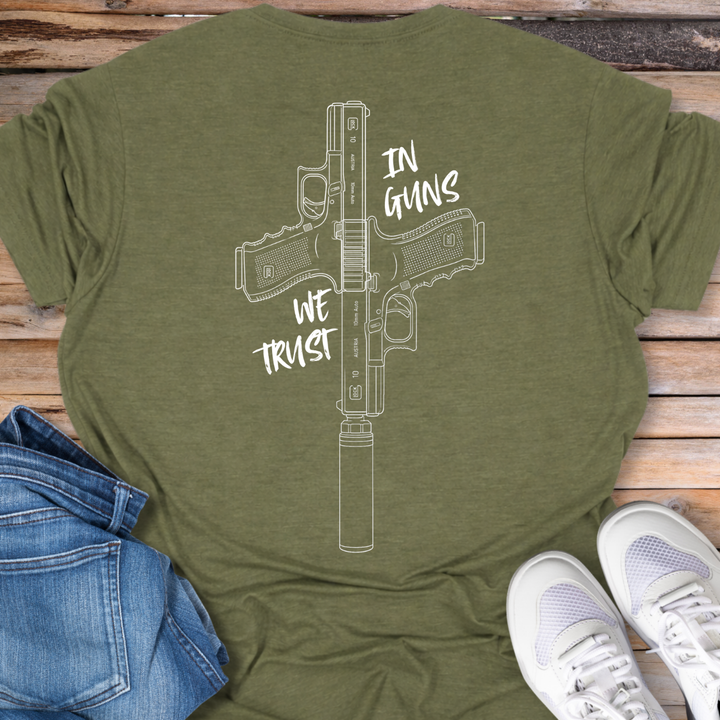 In GunZ We Trust Cross T-Shirt