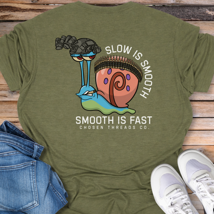 Slow is Smooth, Smooth is Fast T-Shirt