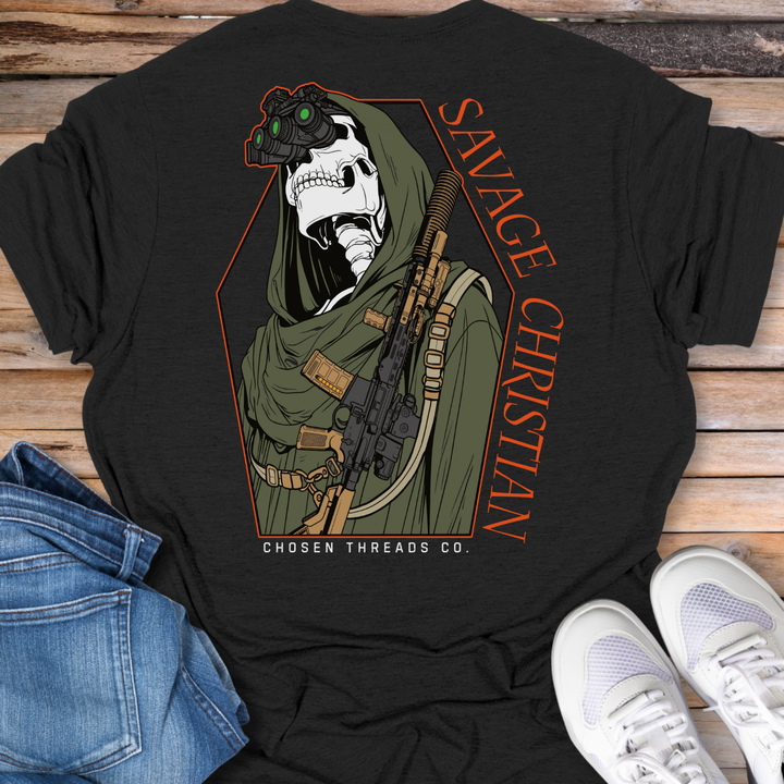 Savage Christian Reaper Color T-Shirt