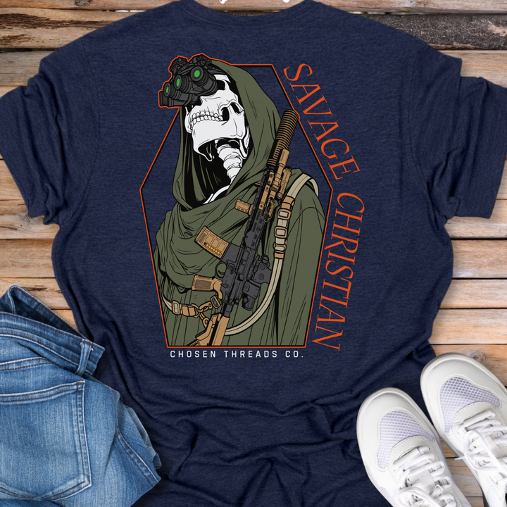 Savage Christian Reaper Color T-Shirt
