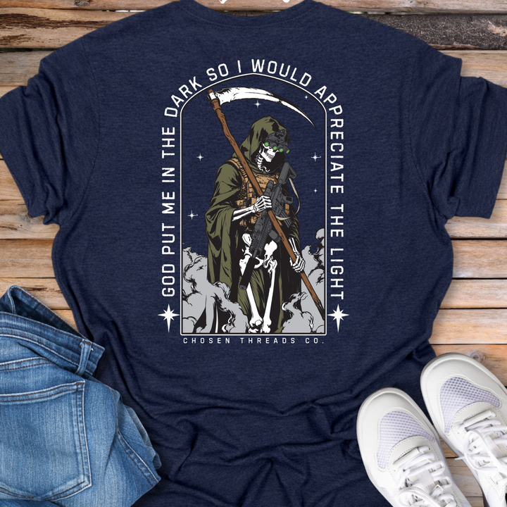 God Put Me in the Dark T-Shirt