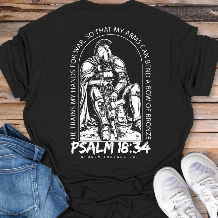 Psalm 18:34 T‑Shirt