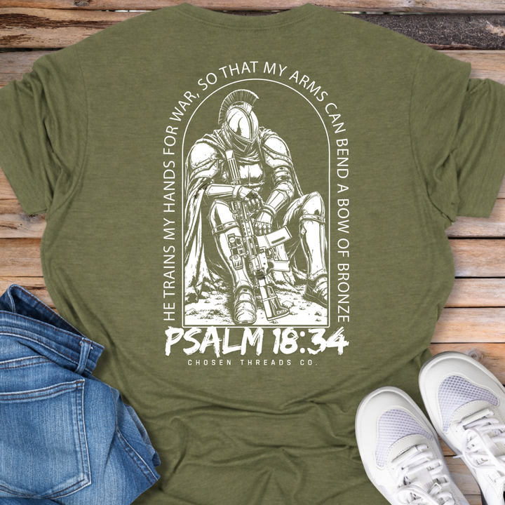Psalm 18:34 T‑Shirt