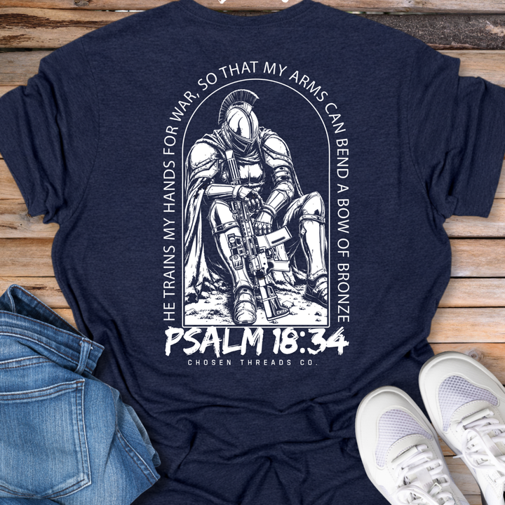 Psalm 18:34 T‑Shirt