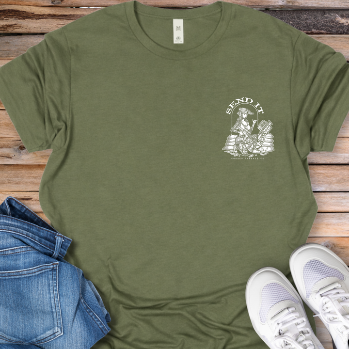 Send It Military Tactical Sandbag T-Shirt