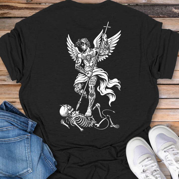 Saint Michael The Lord Is A Man Of War T-Shirt