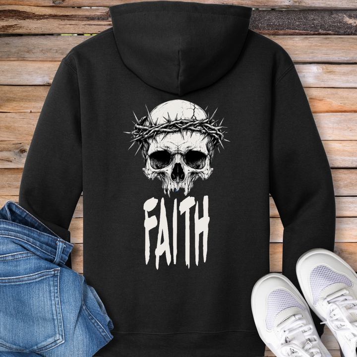 Faith Skull Hoodie