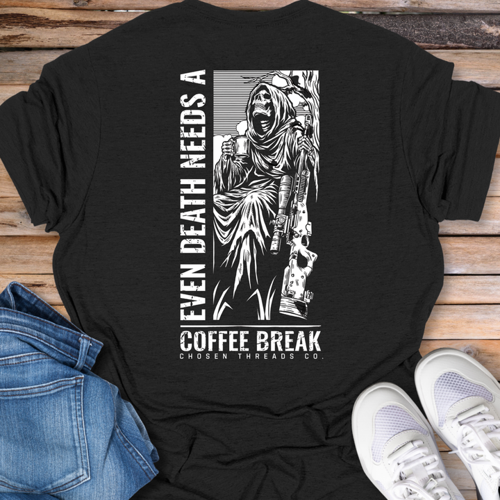 Death Reaper Coffee Break T-Shirt