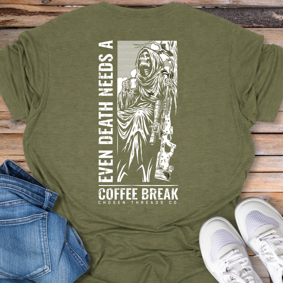 Death Reaper Coffee Break T-Shirt