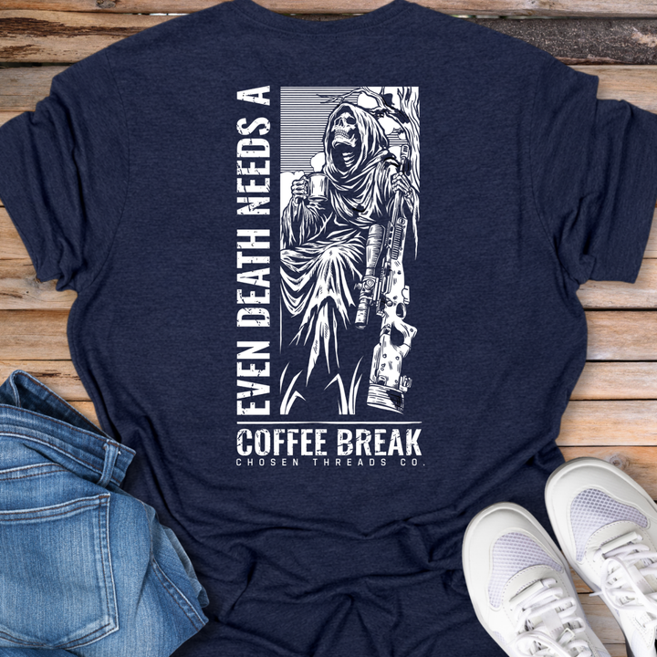 Death Reaper Coffee Break T-Shirt