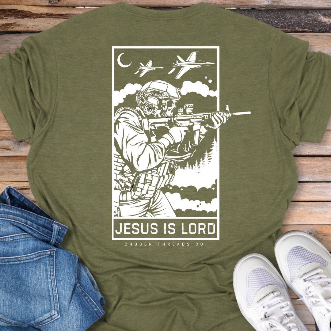 Jesus Is Lord Tactical T-Shirt