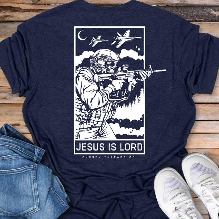 Jesus Is Lord Tactical T-Shirt