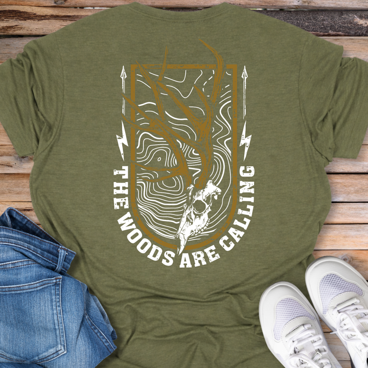 Woods Are Calling T‑Shirt