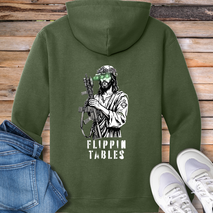 Flippin Tables Hoodie