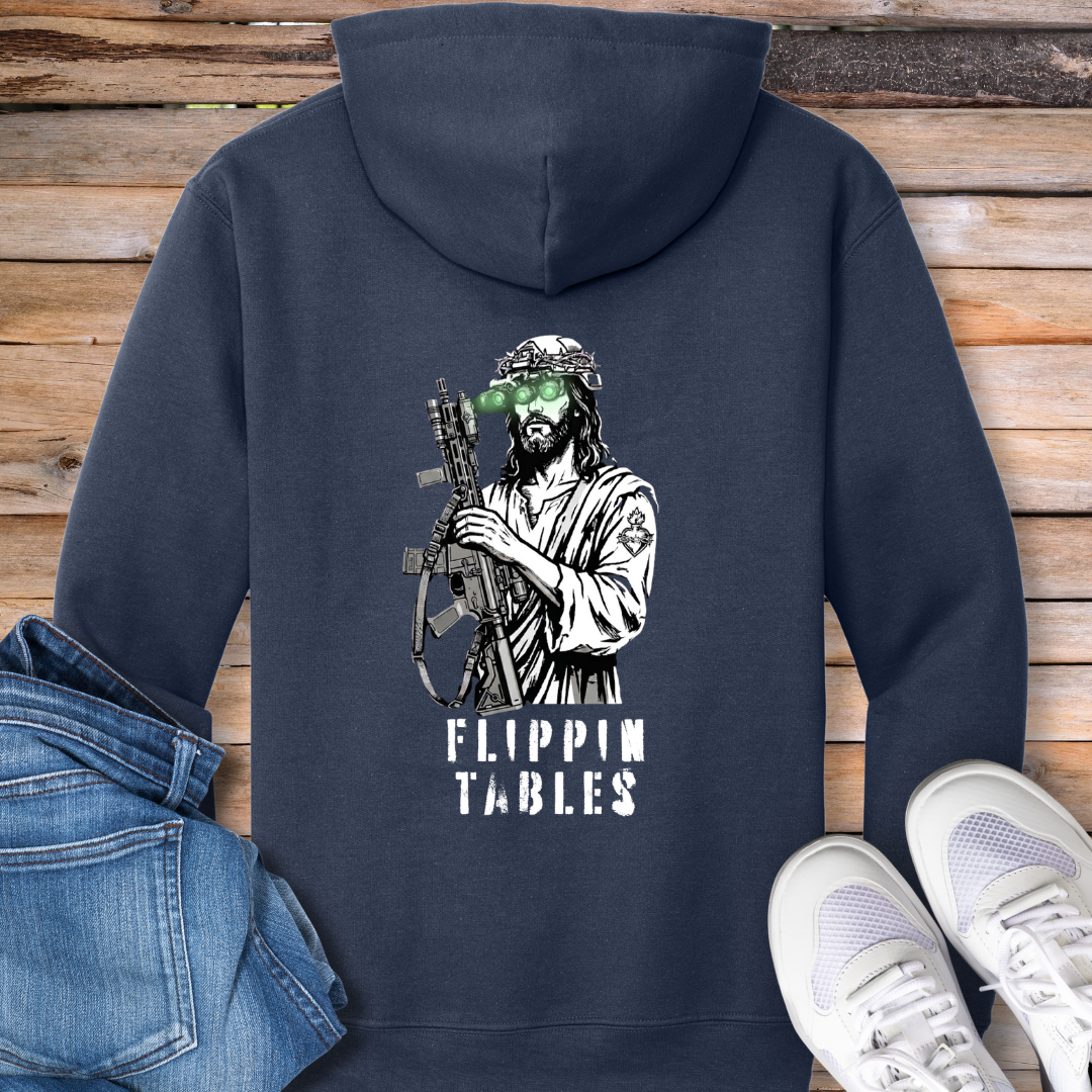 Flippin Tables Hoodie