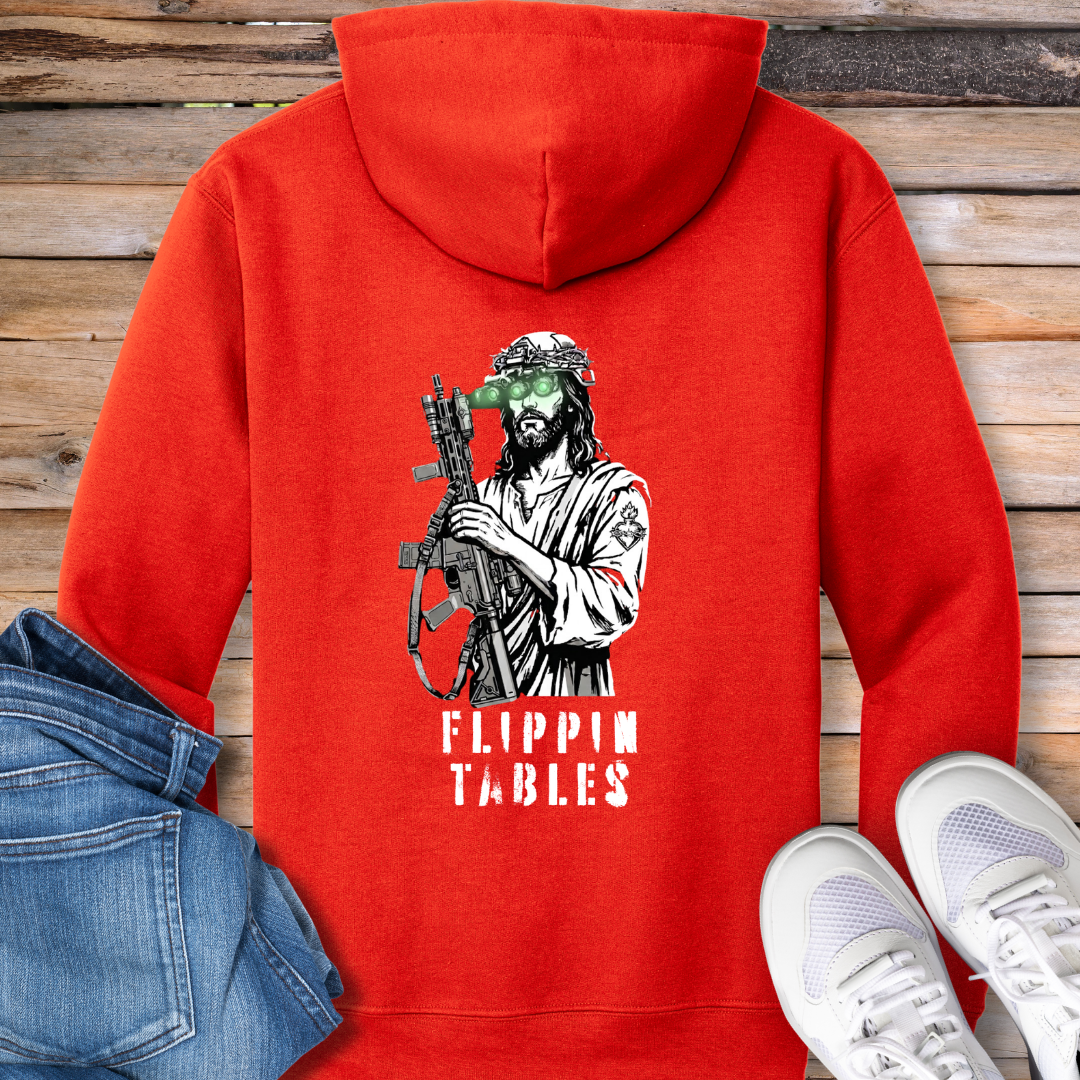 Flippin Tables Hoodie