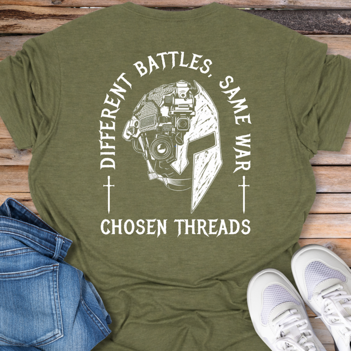 Different Battles, Same War T-Shirt